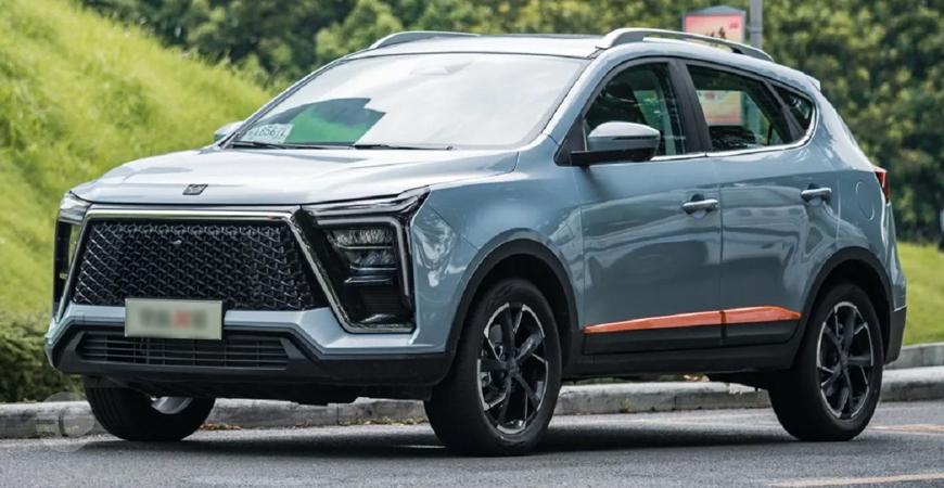 نمای جلو KMC X5 در نمایشگاه، مناسب موضوع شرایط فروش کی ام سی X5