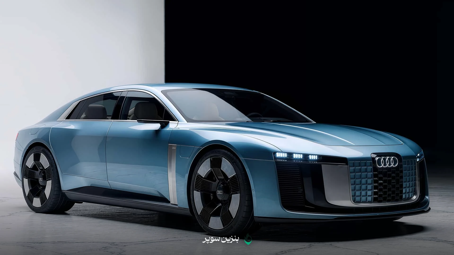 رندر مفهومی نسل بعدی آئودی A8 با طراحی الهامگرفته از Concept C