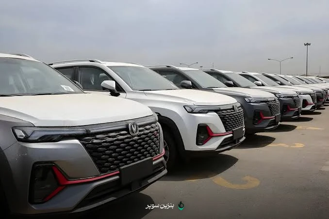 نمودار اثر تعرفه واردات خودرو بر قیمت خودروهای خارجی در ایران